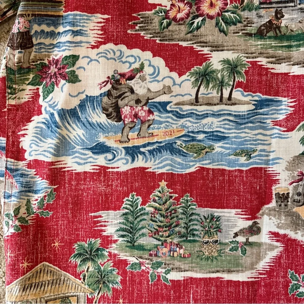 Limited Issue Reyn Spooner Christmas Aloha Shirt - Picture 5 of 7